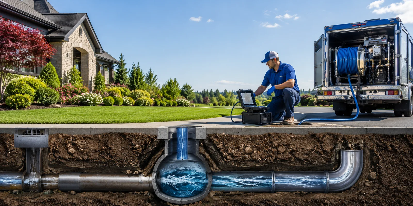 Drainage restoration information for Georgetown, LA